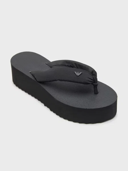 Шлепанцы Emporio Armani черные