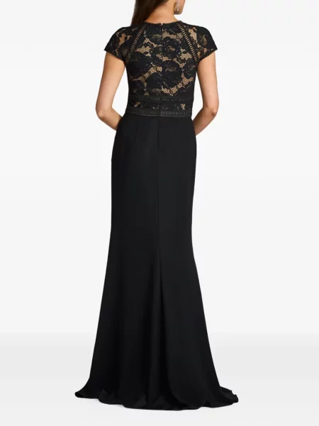 Rochie maxi Tadashi Shoji din dantelă negru