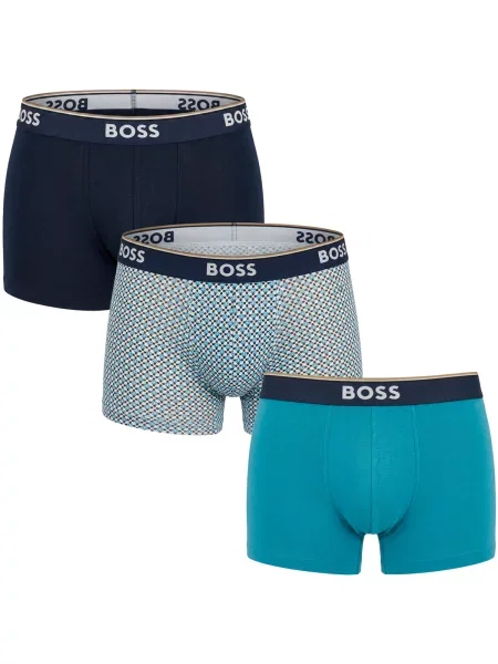 BOSS BLACK Chiloți boxer Trunk 3P Power Desig negru
