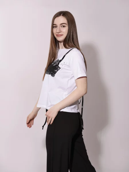 Футболка Lumo белая