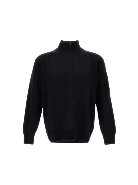 Sweter C.p. Company wełniany czarny