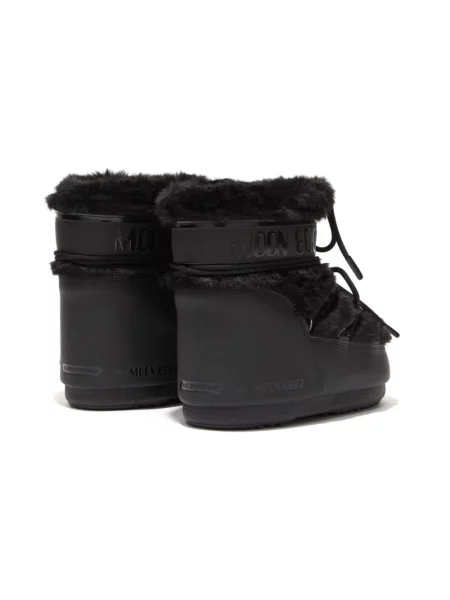 Moon Boot śniegowce MB ICON LOW FAUX FUR czarny