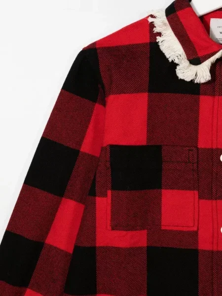 Gyerek ing Woolrich piros