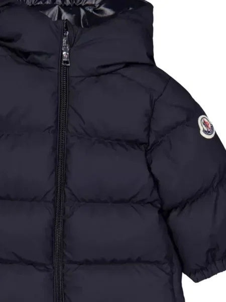 Dětska péřová bunda Moncler Enfant modrá