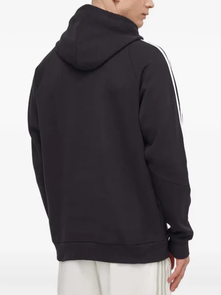 Pantaloni scurți Adidas alergare cu decolteu rotund plasă negru