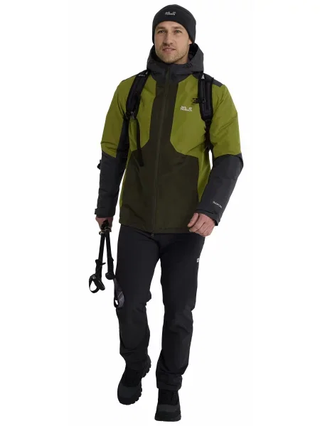 Куртка Jack Wolfskin зеленая