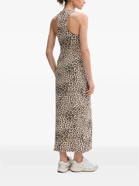 Rochie maxi Puma cu imagine cu model leopard