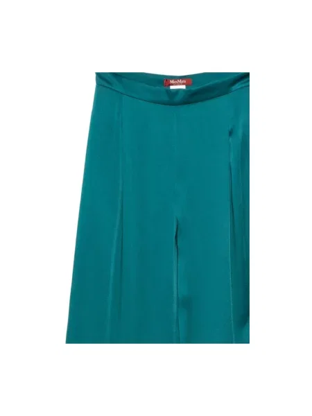 Spodnie Max Mara zielone