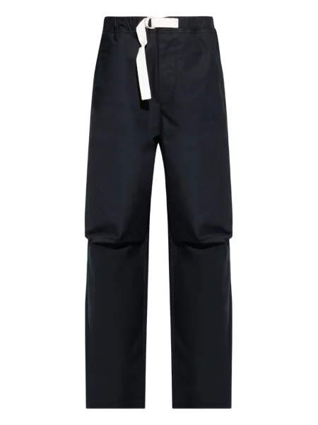Pantaloni Jil Sander albastru