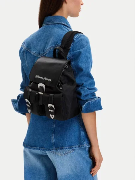 Guess Jeans Hátizsák fekete