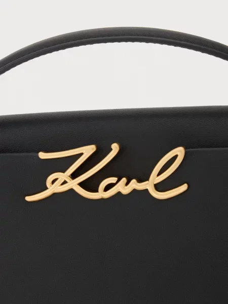 KARL LAGERFELD Kabelka čierna