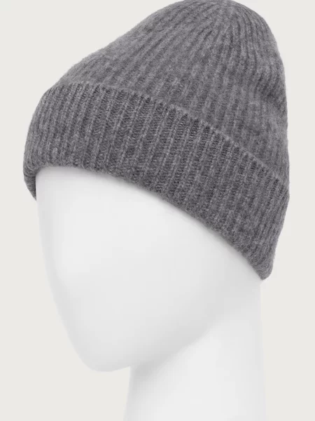 Zadig&Voltaire шапка дамска от вълна BENY сиво