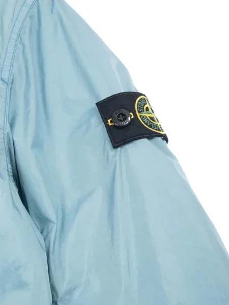 Kurtka bomber dziecięcy Stone Island niebieski