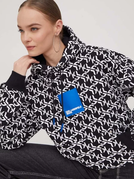 Bluză Karl Lagerfeld Jeans negru