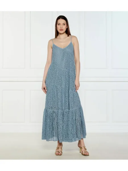 Michael Kors Rochie Floral albastru