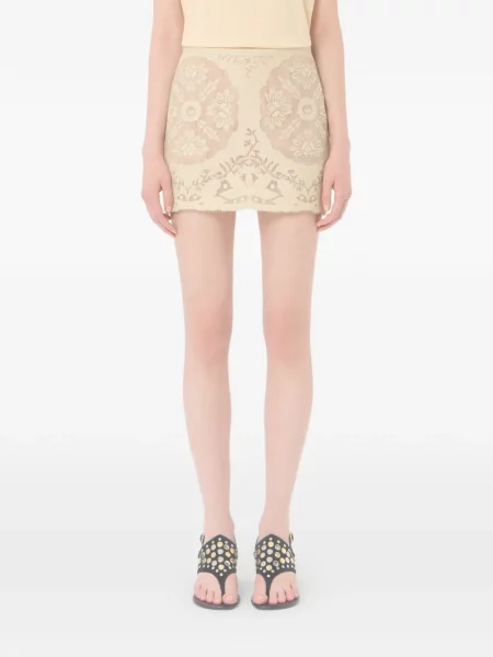 Fusta mini Valentino Garavani cu model floral