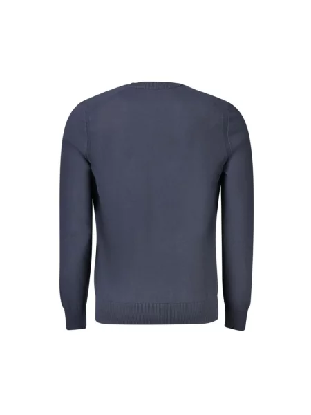 BOSS Orange sweter granatowy lekki niebieski