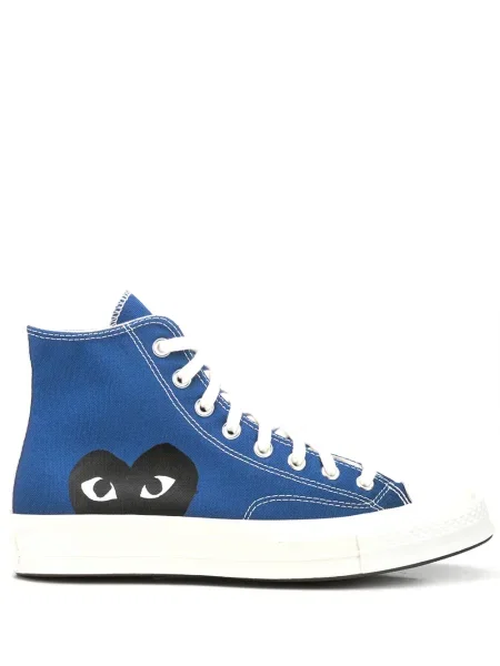 Sneakerși Comme Des Garçons Play X Converse albastru