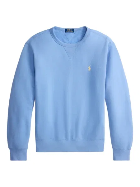 Șapcă Polo Ralph Lauren cu broderie din țesătură twill în carouri albastru