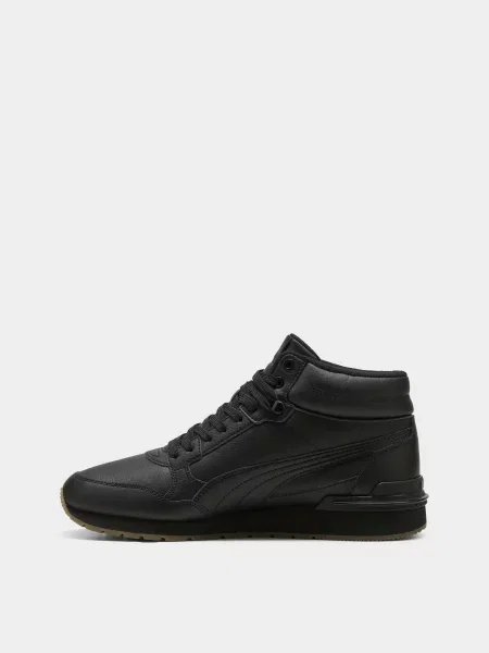 Кожаные ботинки Puma черные