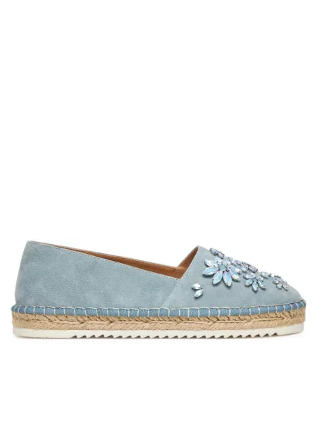 Espadryle Alma En Pena niebieskie