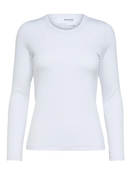 SELECTED FEMME Tricou DIANNA' alb