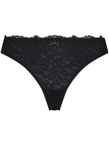 Hunkemöller Tanga Marine' negru