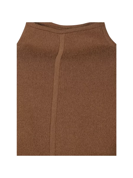 Sweter z golfem Max Mara brązowy