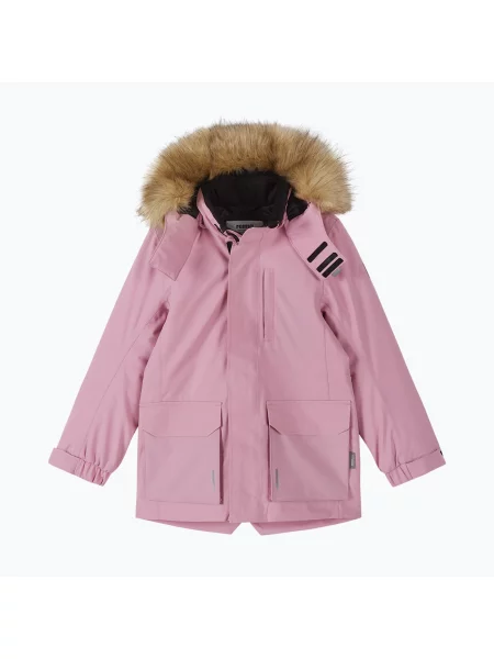 Geacă de iarnă pentru copii Reima Ajaton grey pink gri