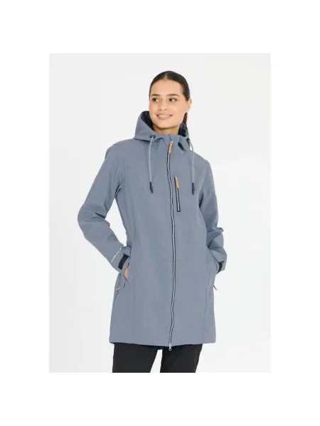 Parka Whistler softshell niebieska