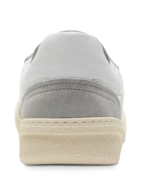 Sneakerși Acne Studios cu șireturi din dantelă alb