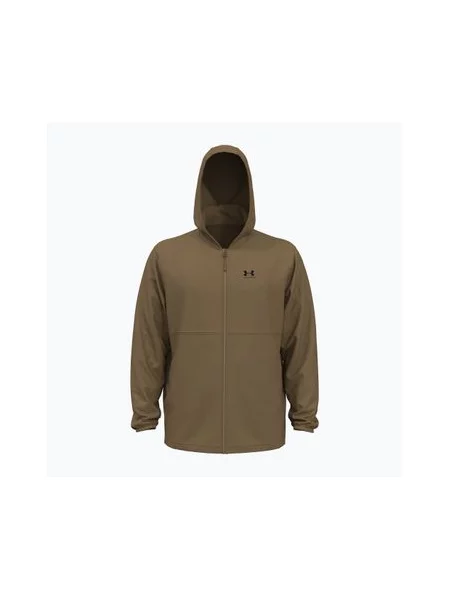 Тренувальна куртка Under Armour Vibe Woven Windbreaker койот/чорний чорна