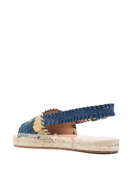 Espadrile Alberta Ferretti albastru