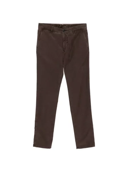 Pantaloni chino Incotex maro
