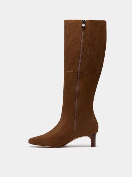Шкіряні Чоботи Clarks коричневий