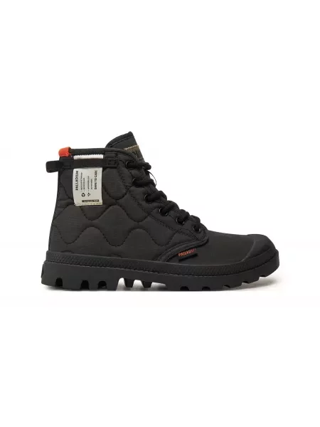Pikowane trampki Palladium czarne