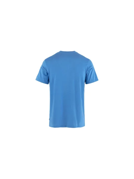 Fjällräven Lush Logo T-shirt M Mężczyźni Koszulki Fjällräven Size: S niebieski