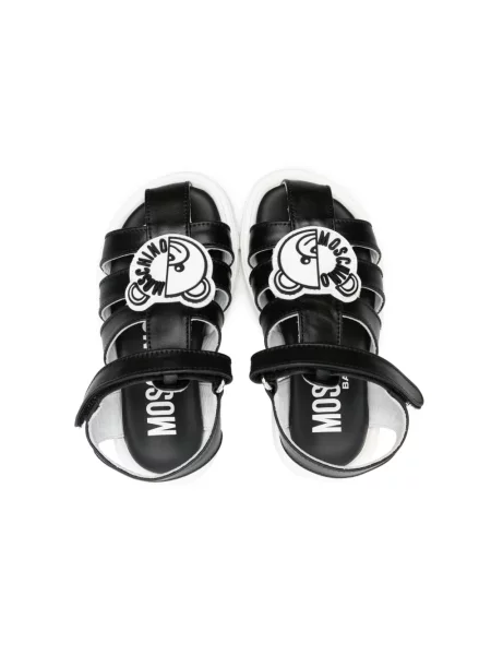 Sandały dziecięce Moschino czarne