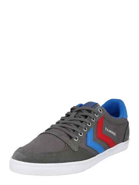 Hummel Pantofi sport Slimmer Stadil albastru / argintiu / închis / roșu gri