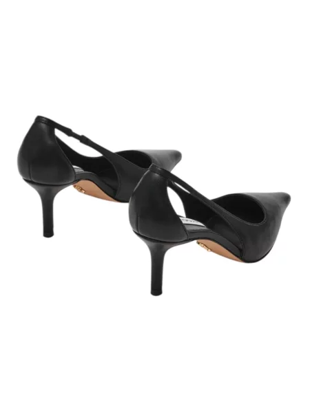 Czółenka Steve Madden skórzana czarna