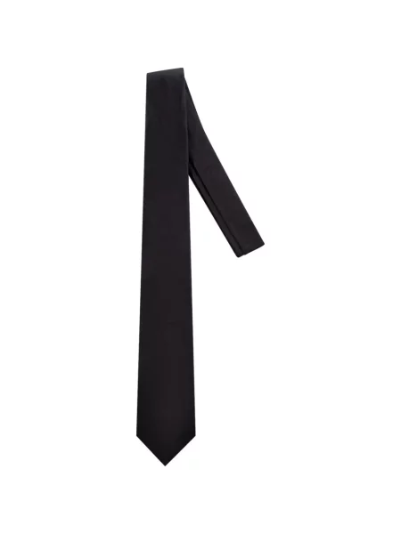 Cravată Corneliani din satin negru