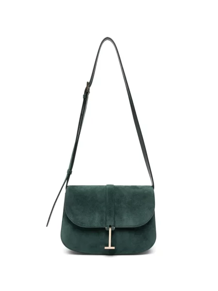 Body Tom Ford din piele de căprioară verde