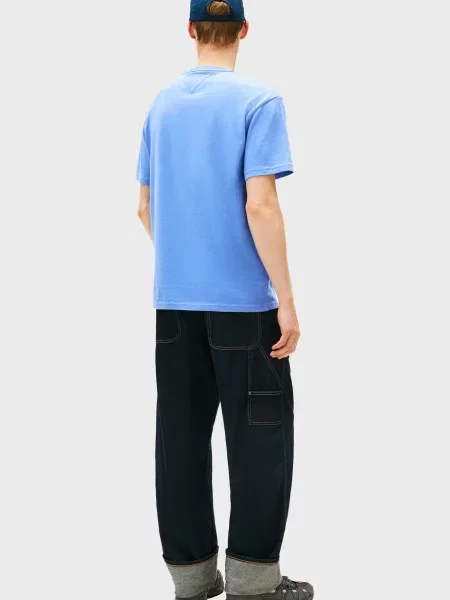 Футболка Tommy Jeans блакитна