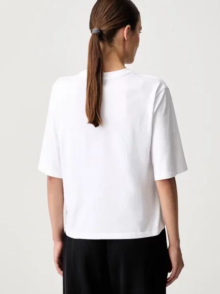 The North Face T-shirt oversize Essential biała