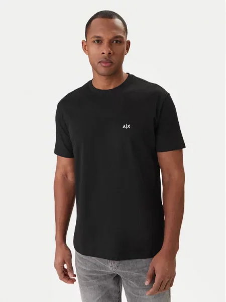 ARMANI EXCHANGE Tričko / bílá černá