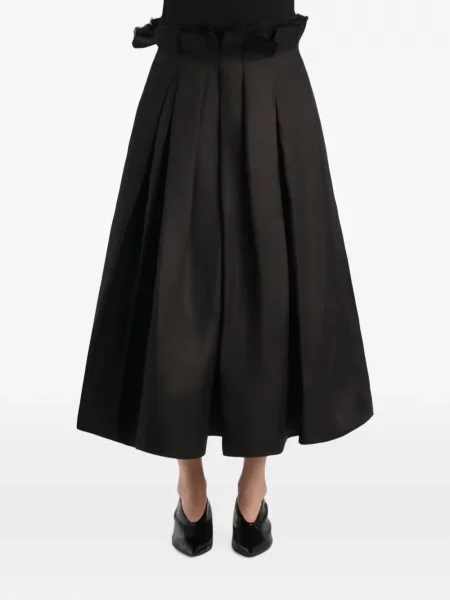 Fustă midi Khaite negru