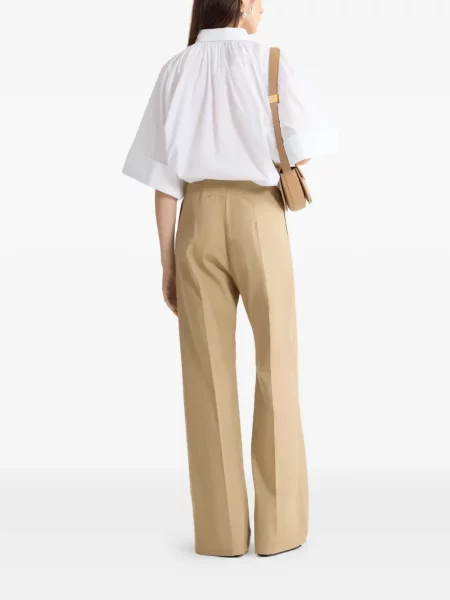 Koszula Patou o krotszym kroju biała