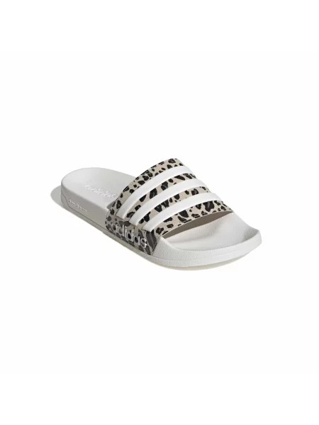 ADIDAS PERFORMANCE Saboți Adilette Shower bej / negru alb
