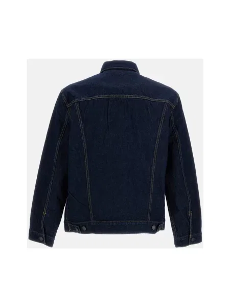 Kurtka jeansowa z na piersi model ‘THE TRUCKER JACKET’ Levi's niebieska