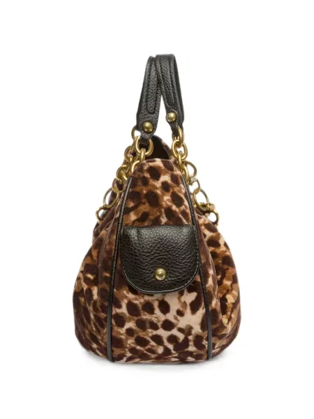 Κολιέ Juicy Couture με σχέδιο με λεοπαρ μοτιβο καφέ